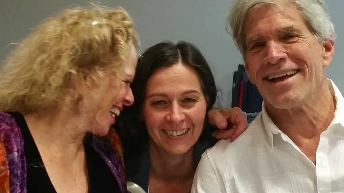 Tanja Sossikian mit Donna Eden und David Feinstein (Februar 2019)